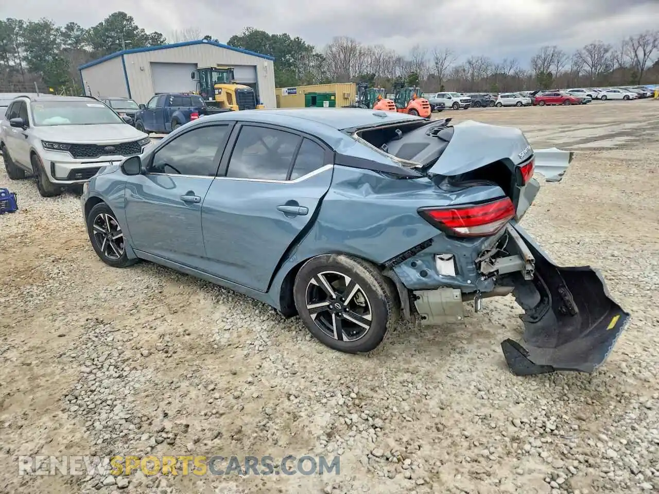 2 Photograph of a damaged car 3N1AB8CV6RY319672 NISSAN SENTRA 2024