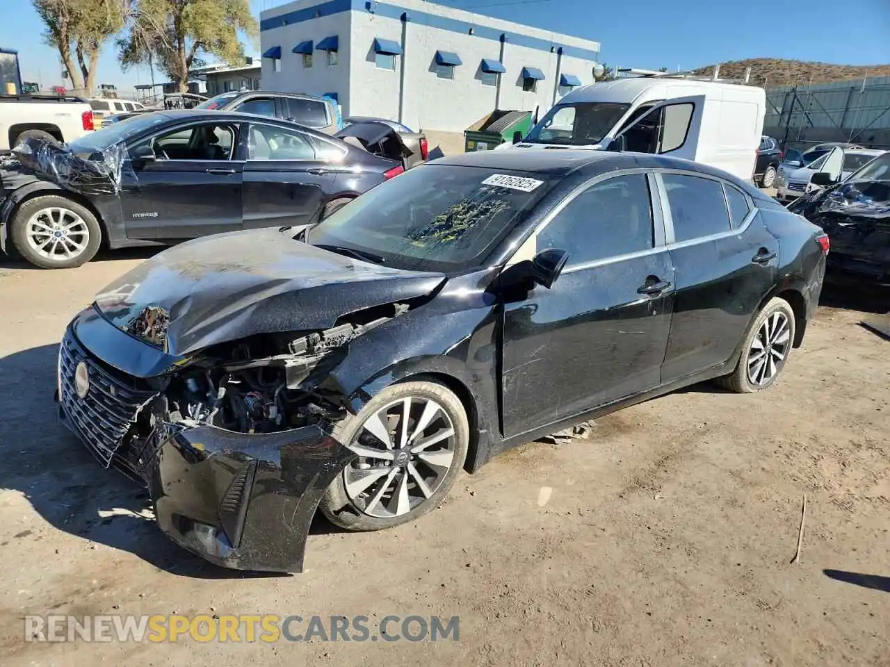 1 Photograph of a damaged car 3N1AB8CV7RY272720 NISSAN SENTRA 2024