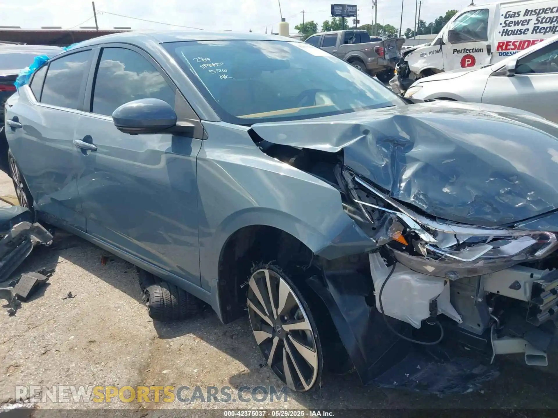1 Photograph of a damaged car 3N1AB8CV8RY233473 NISSAN SENTRA 2024