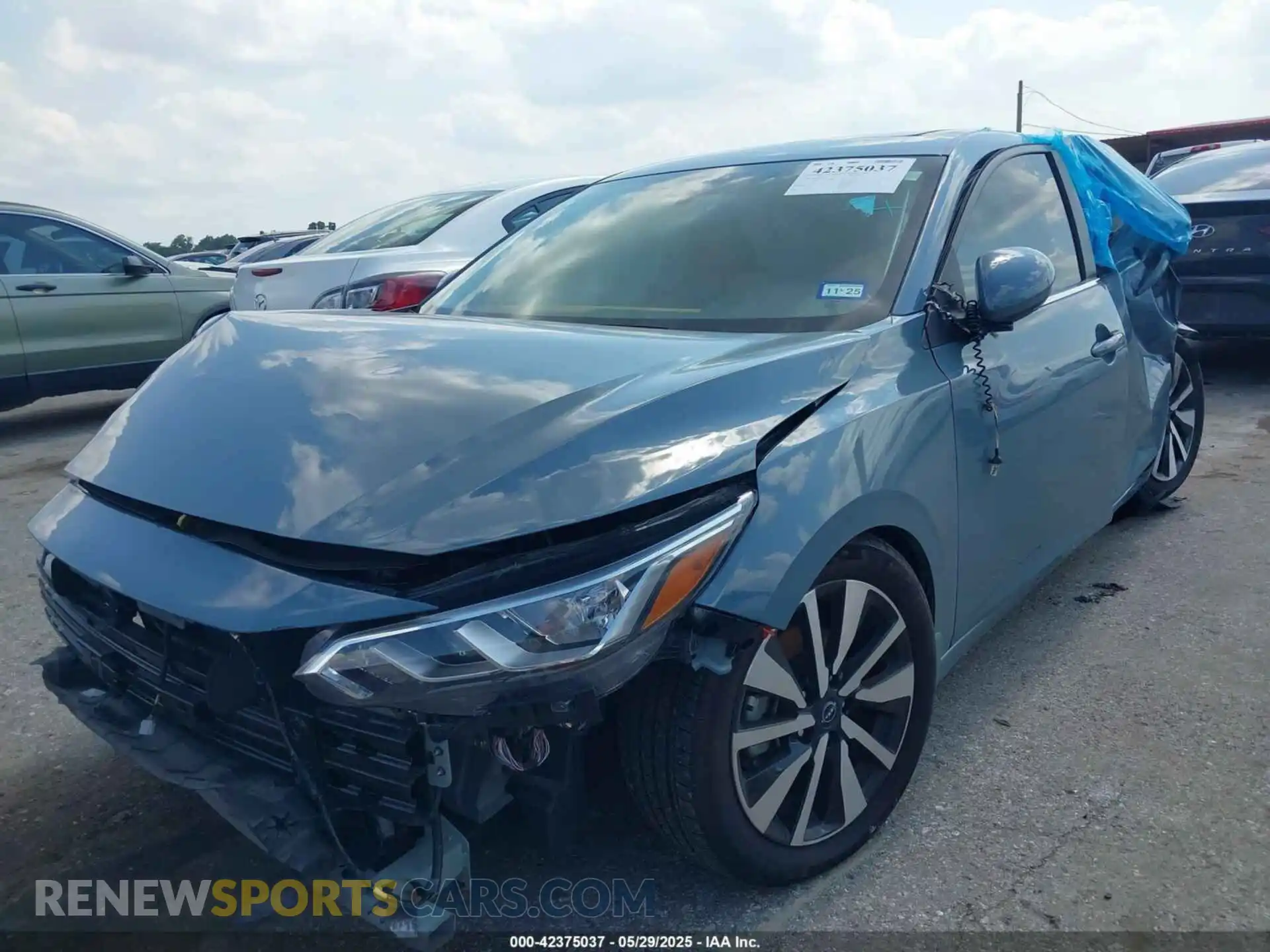 2 Photograph of a damaged car 3N1AB8CV8RY233473 NISSAN SENTRA 2024