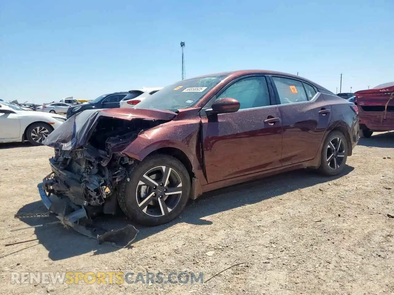 1 Photograph of a damaged car 3N1AB8CV9RY308472 NISSAN SENTRA 2024