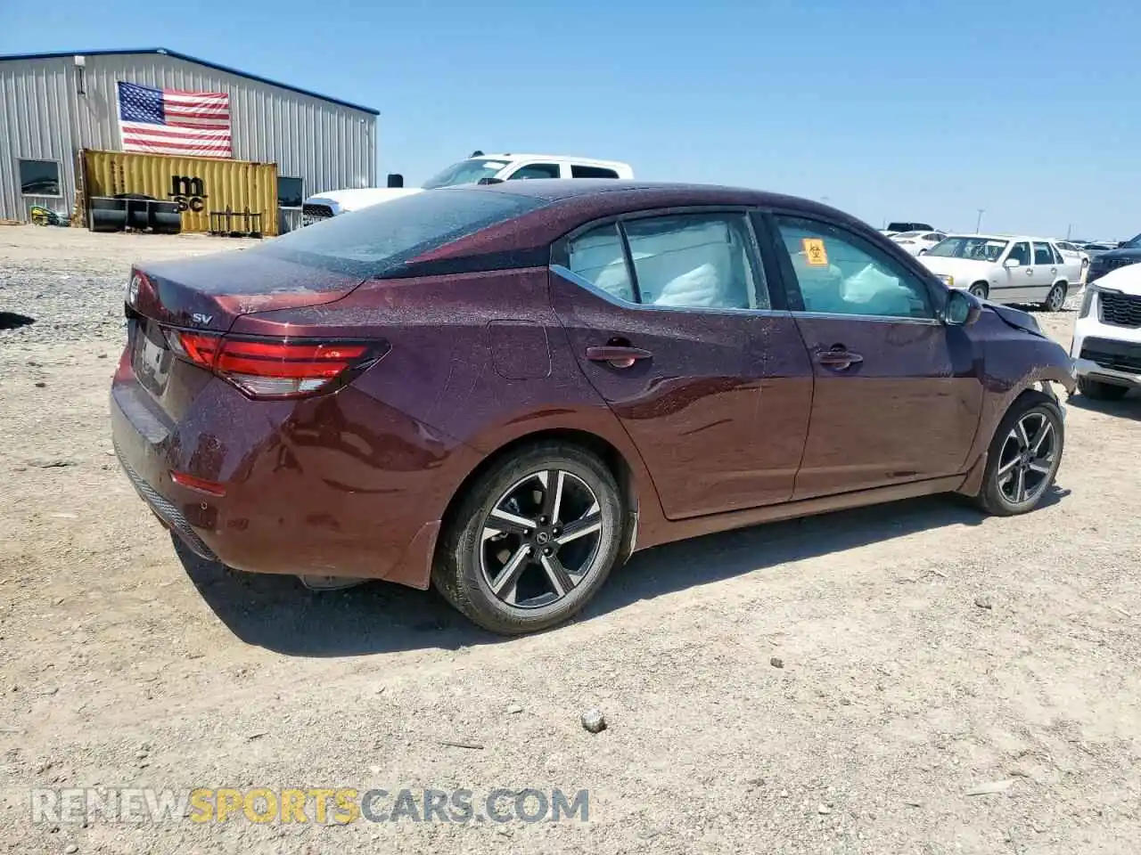 3 Photograph of a damaged car 3N1AB8CV9RY308472 NISSAN SENTRA 2024