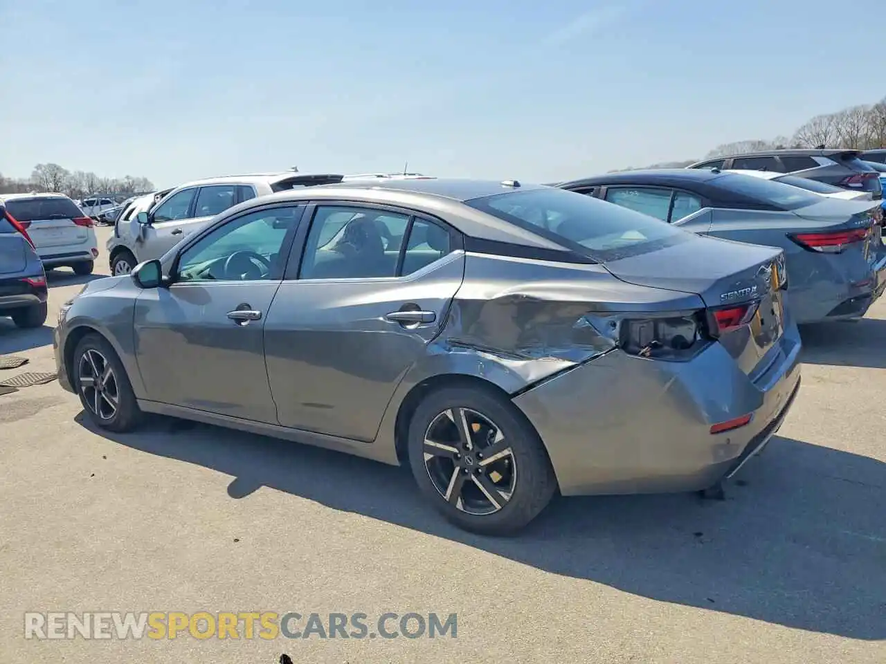 2 Photograph of a damaged car 3N1AB8CV9RY319200 NISSAN SENTRA 2024