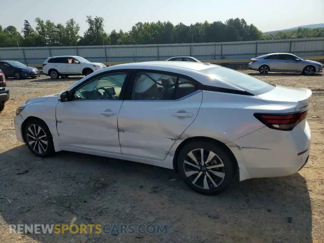 2 Photograph of a damaged car 3N1AB8CVXRY319206 NISSAN SENTRA 2024