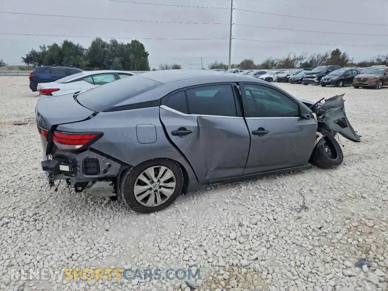 3 Фотография поврежденного автомобиля 3N1AB8BV1SY247075 NISSAN SENTRA 2025
