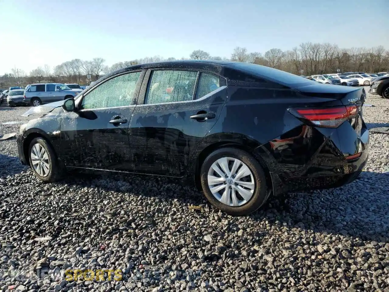 2 Photograph of a damaged car 3N1AB8BV3SY218578 NISSAN SENTRA 2025