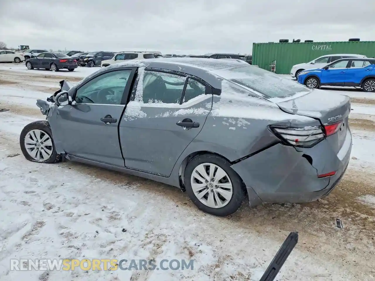 2 Photograph of a damaged car 3N1AB8BV3SY415718 NISSAN SENTRA 2025