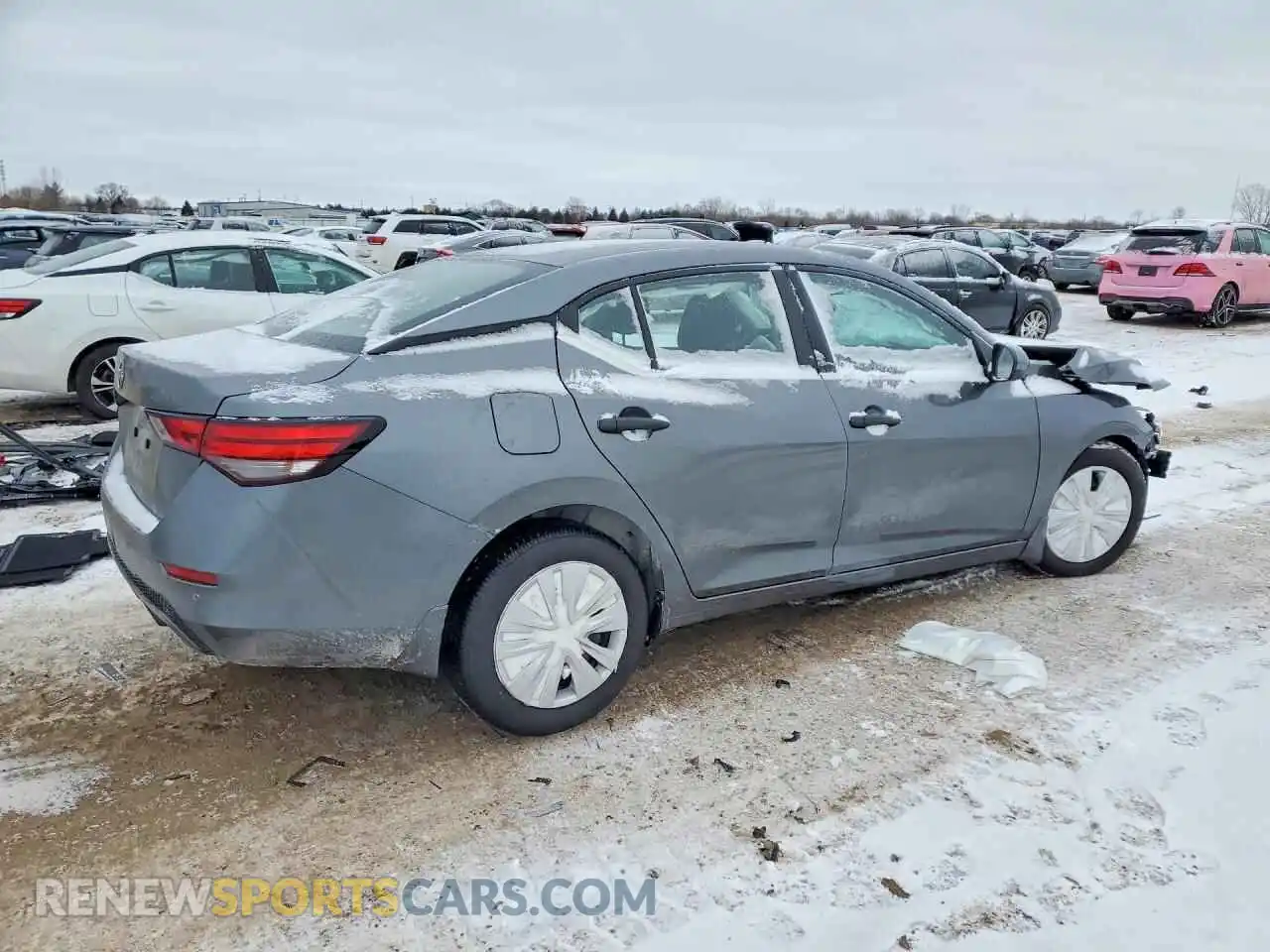 3 Photograph of a damaged car 3N1AB8BV3SY415718 NISSAN SENTRA 2025