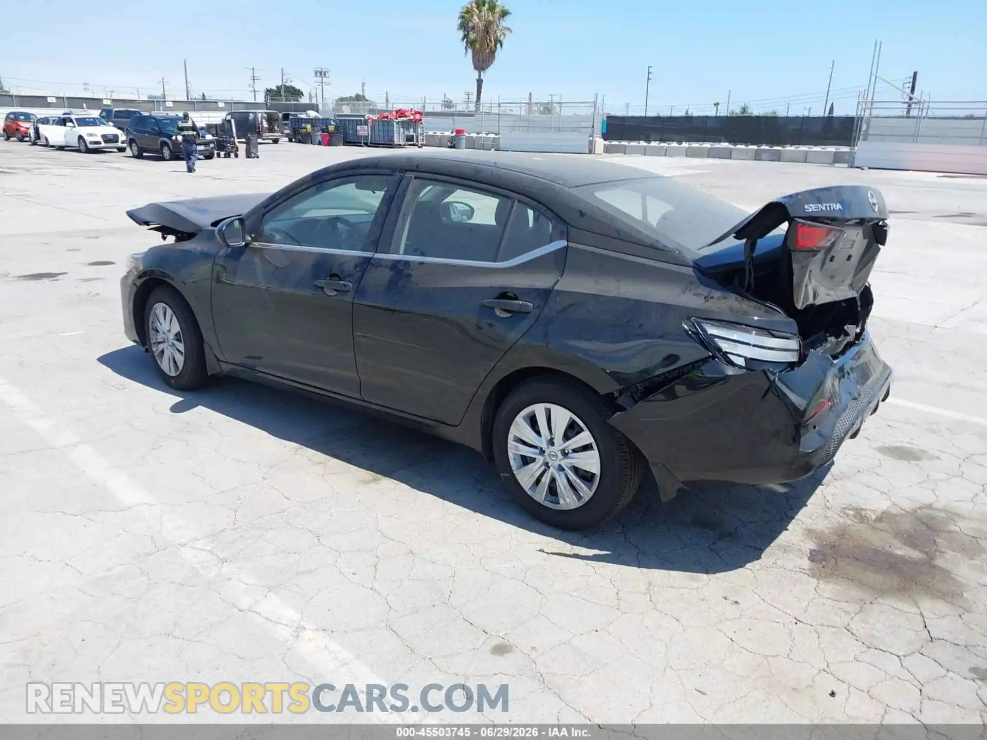 3 Photograph of a damaged car 3N1AB8BV3SY416626 NISSAN SENTRA 2025