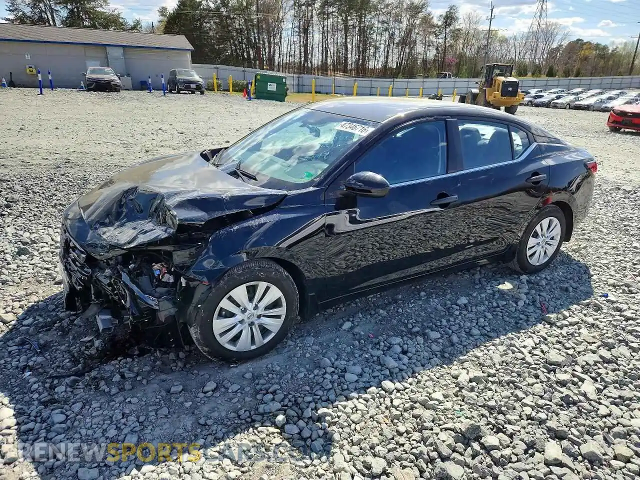 1 Photograph of a damaged car 3N1AB8BV5SY424548 NISSAN SENTRA 2025