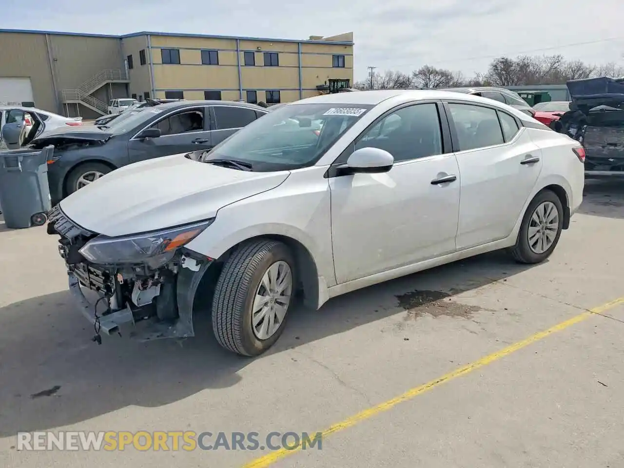 1 Photograph of a damaged car 3N1AB8BV6SY413946 NISSAN SENTRA 2025