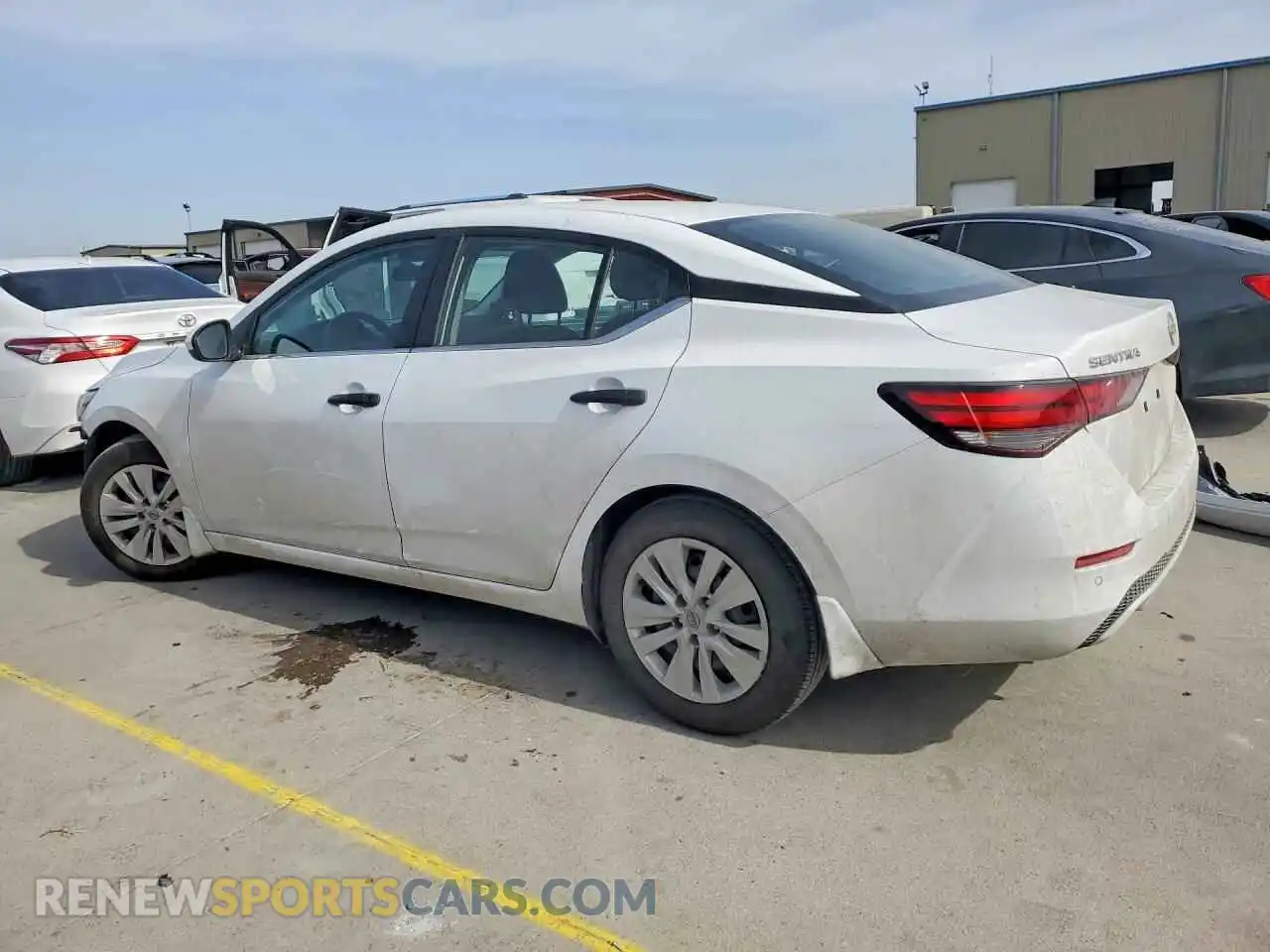 2 Photograph of a damaged car 3N1AB8BV6SY413946 NISSAN SENTRA 2025