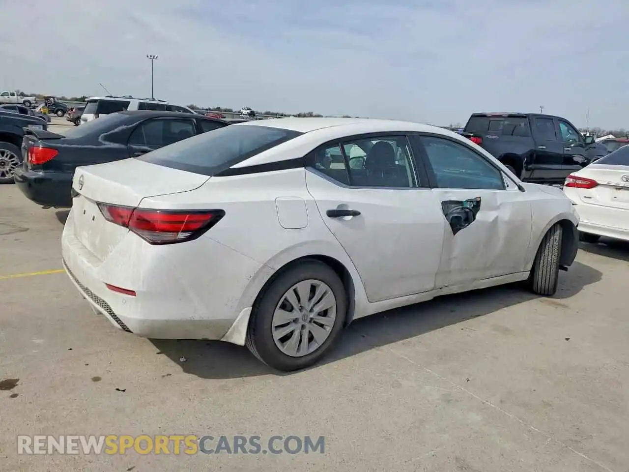 3 Photograph of a damaged car 3N1AB8BV6SY413946 NISSAN SENTRA 2025