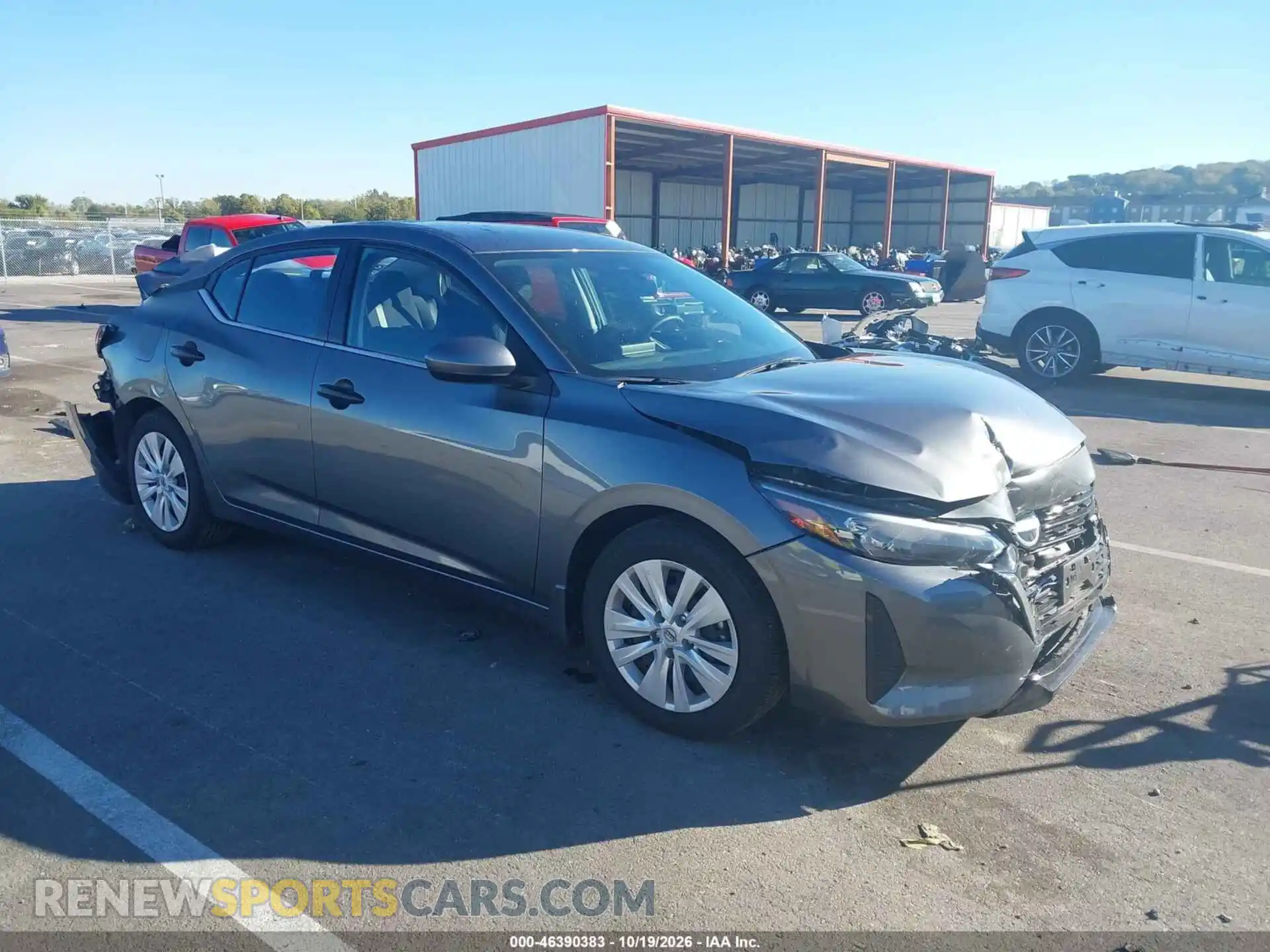 1 Photograph of a damaged car 3N1AB8BV6SY420170 NISSAN SENTRA 2025