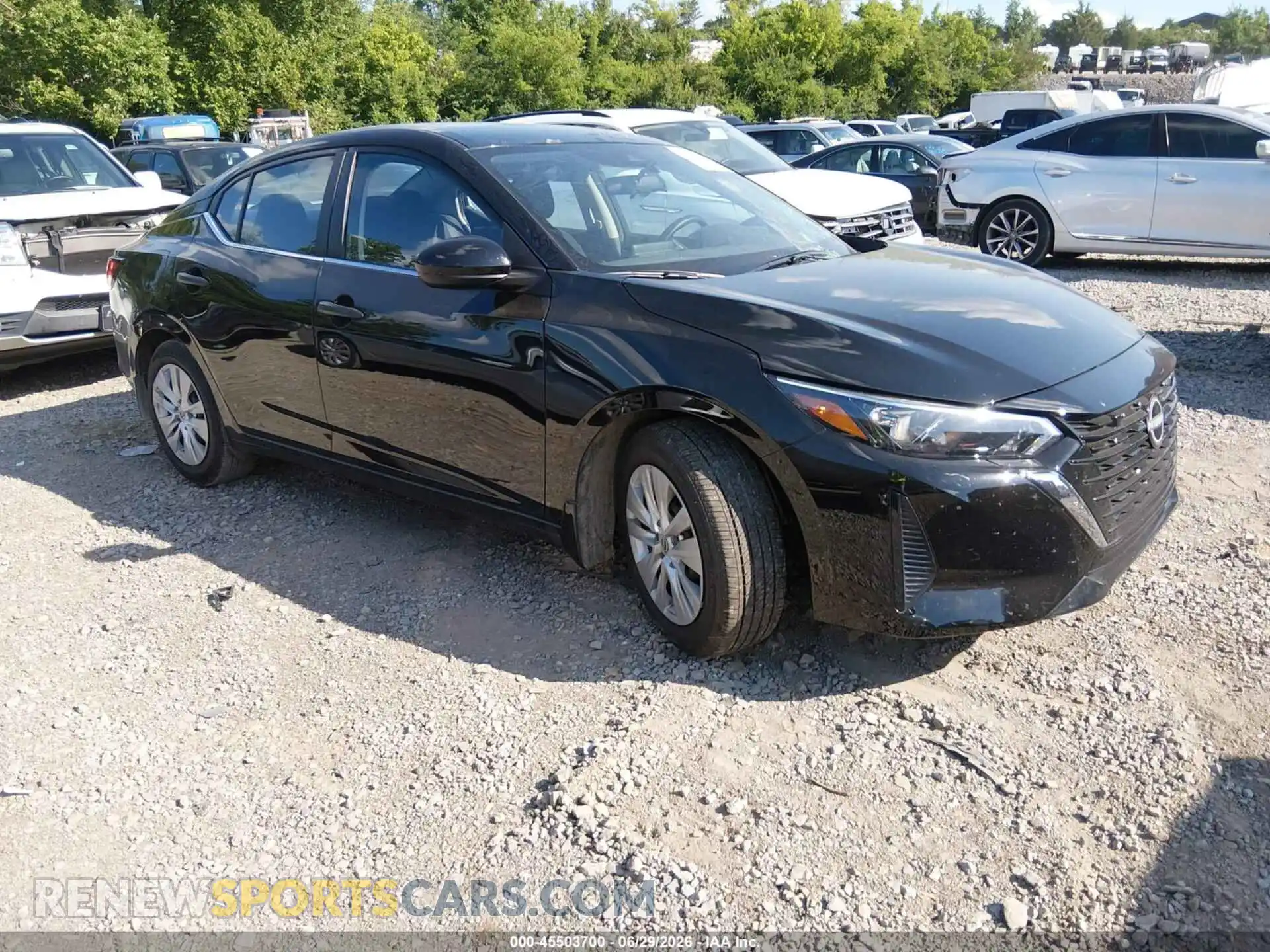 1 Photograph of a damaged car 3N1AB8BV9SY415870 NISSAN SENTRA 2025