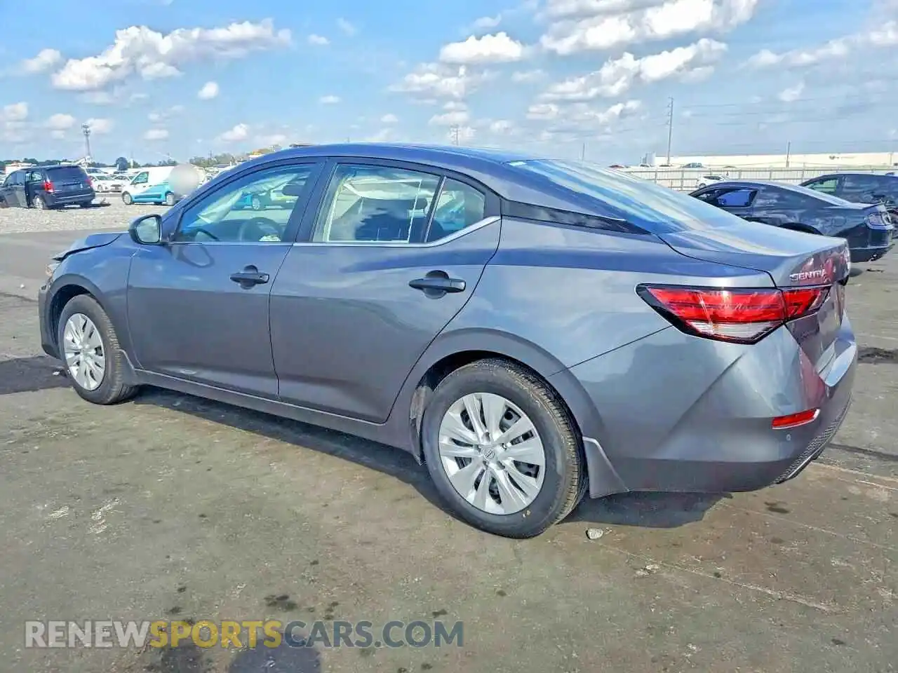 2 fotografías del automóvil dañado 3N1AB8BV9SY420714 NISSAN SENTRA 2025