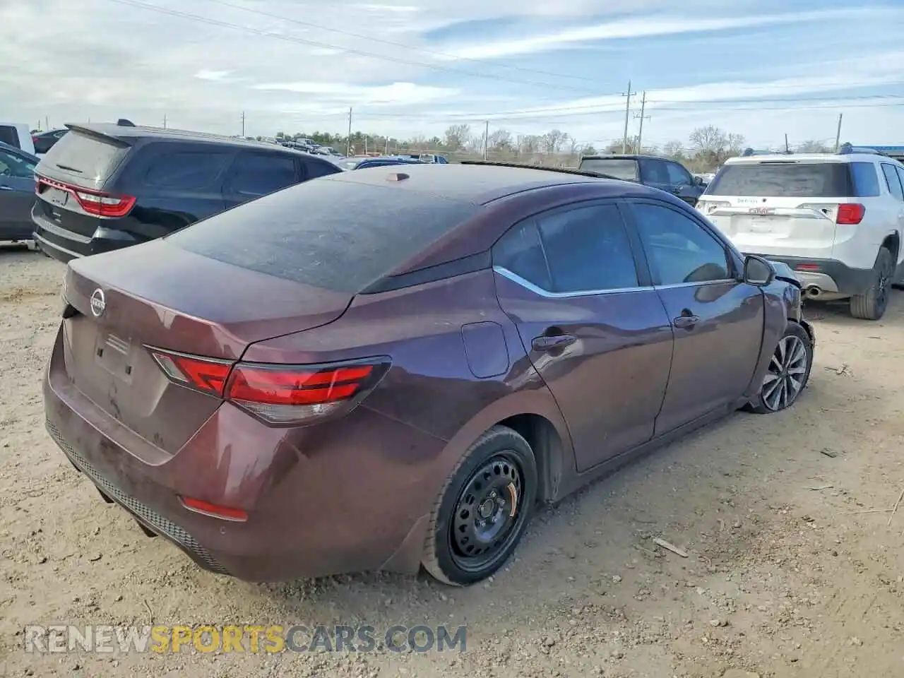 3 Photograph of a damaged car 3N1AB8CV0SY233716 NISSAN SENTRA 2025