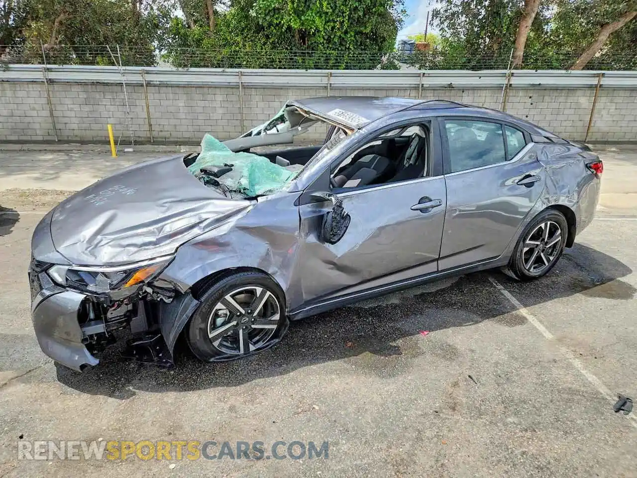 1 fotografías del automóvil dañado 3N1AB8CV0SY416825 NISSAN SENTRA 2025
