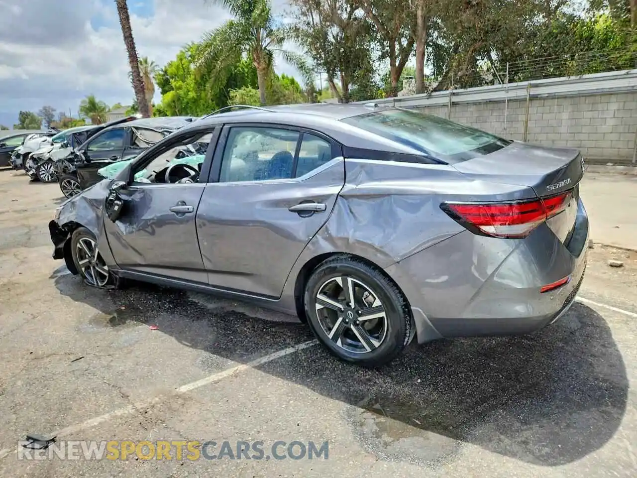 2 fotografías del automóvil dañado 3N1AB8CV0SY416825 NISSAN SENTRA 2025