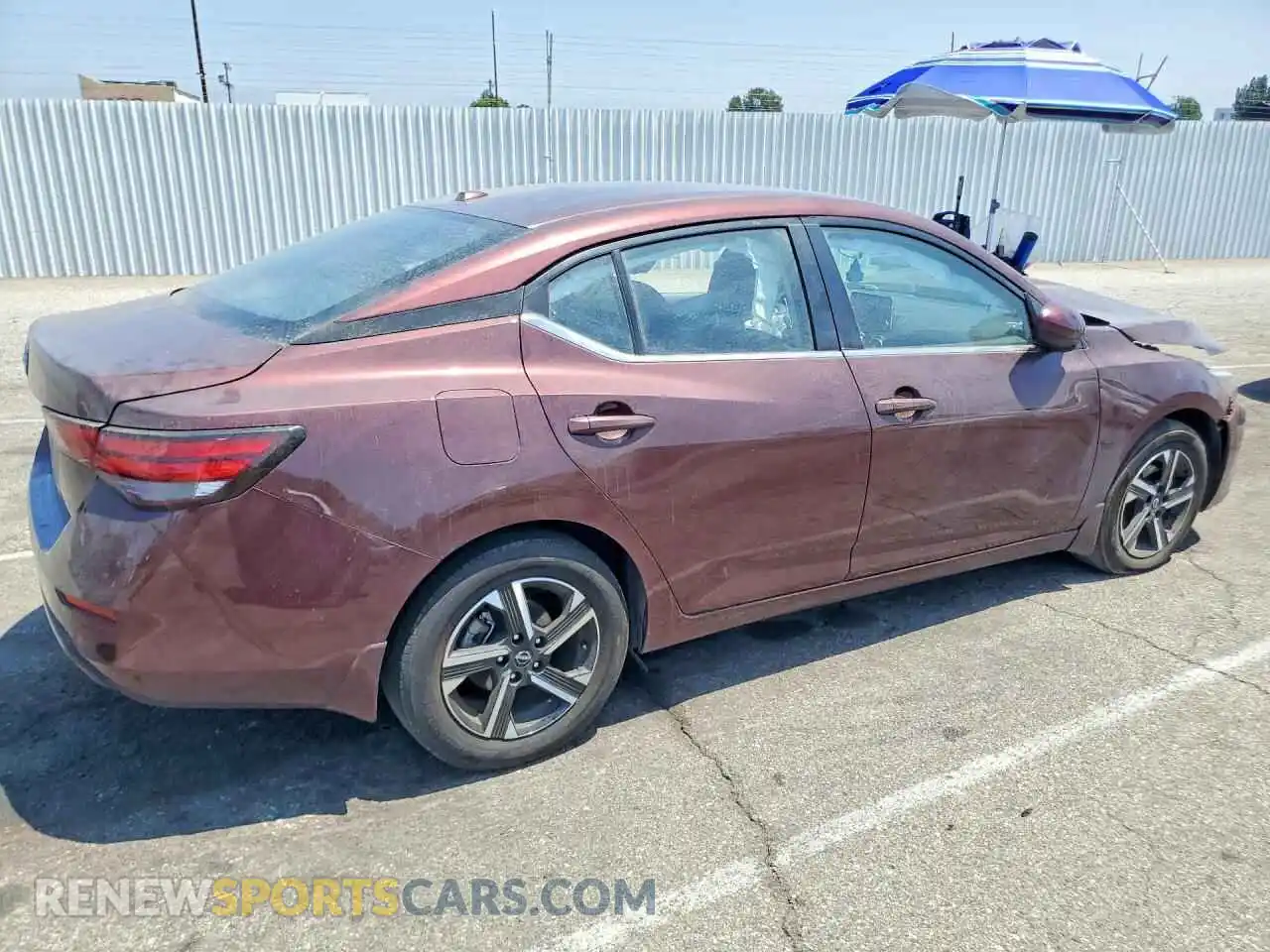 3 Photograph of a damaged car 3N1AB8CV1SY412945 NISSAN SENTRA 2025