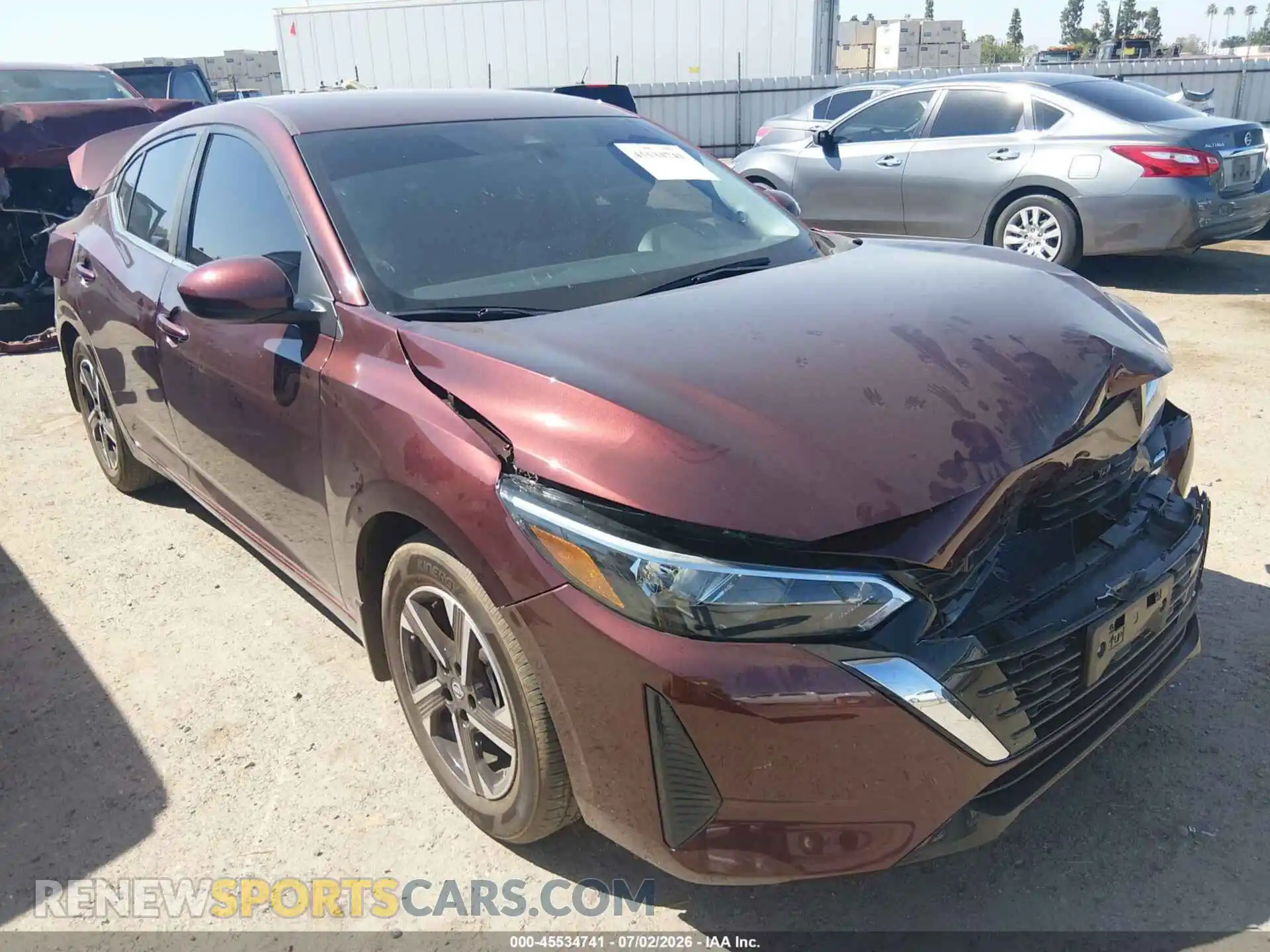 1 Фотография поврежденного автомобиля 3N1AB8CV1SY414940 NISSAN SENTRA 2025