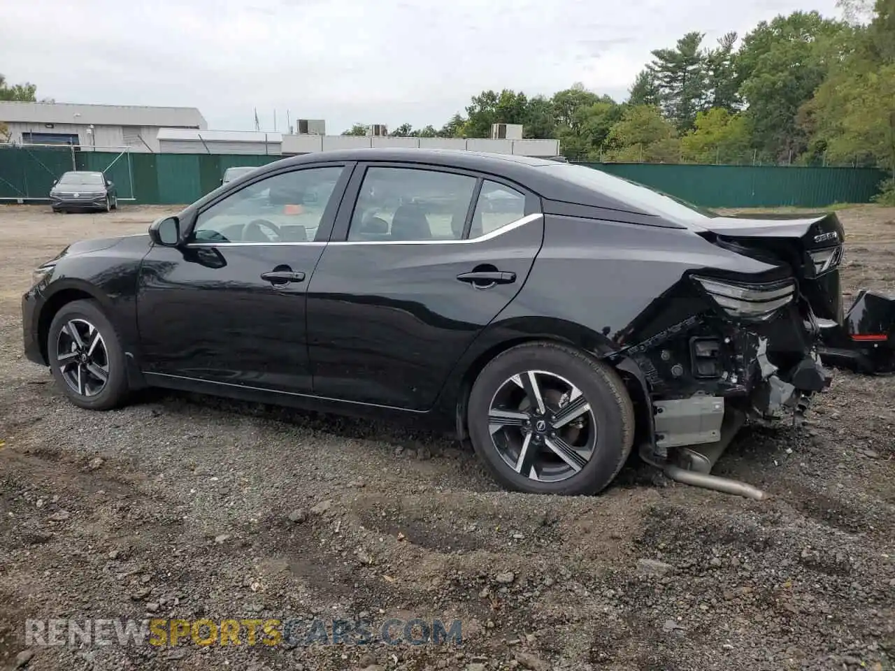 2 Photograph of a damaged car 3N1AB8CV2SY270525 NISSAN SENTRA 2025