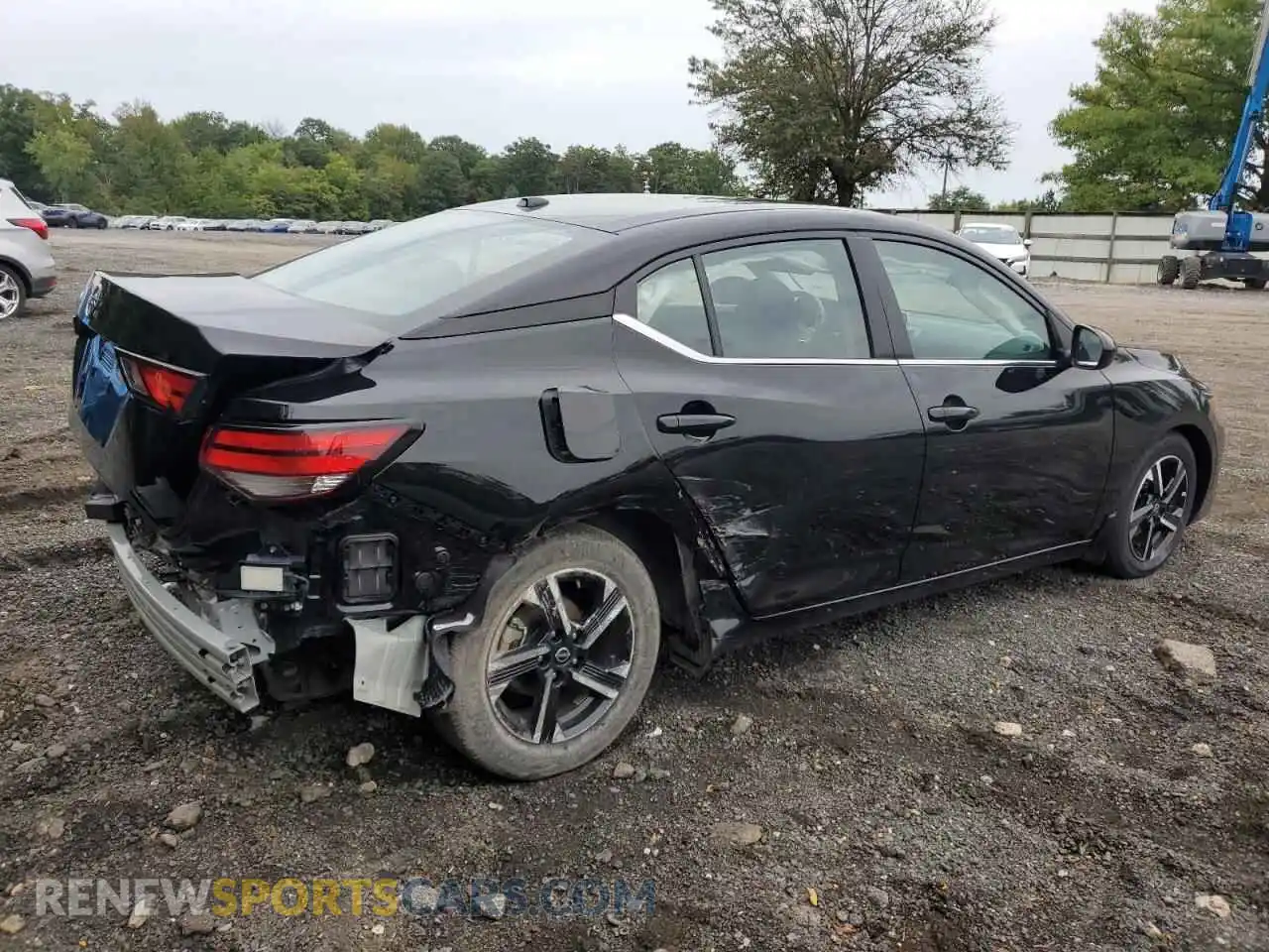 3 Photograph of a damaged car 3N1AB8CV2SY270525 NISSAN SENTRA 2025
