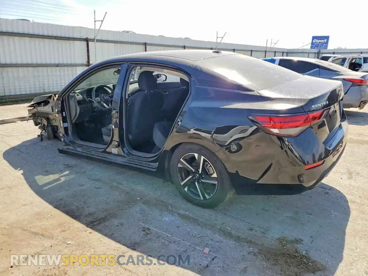 2 Photograph of a damaged car 3N1AB8CV2SY288359 NISSAN SENTRA 2025