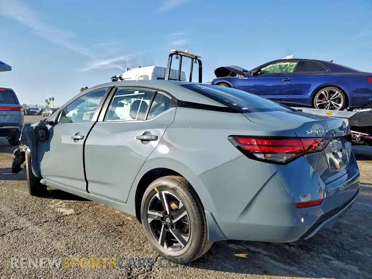 2 Photograph of a damaged car 3N1AB8CV2SY411917 NISSAN SENTRA 2025