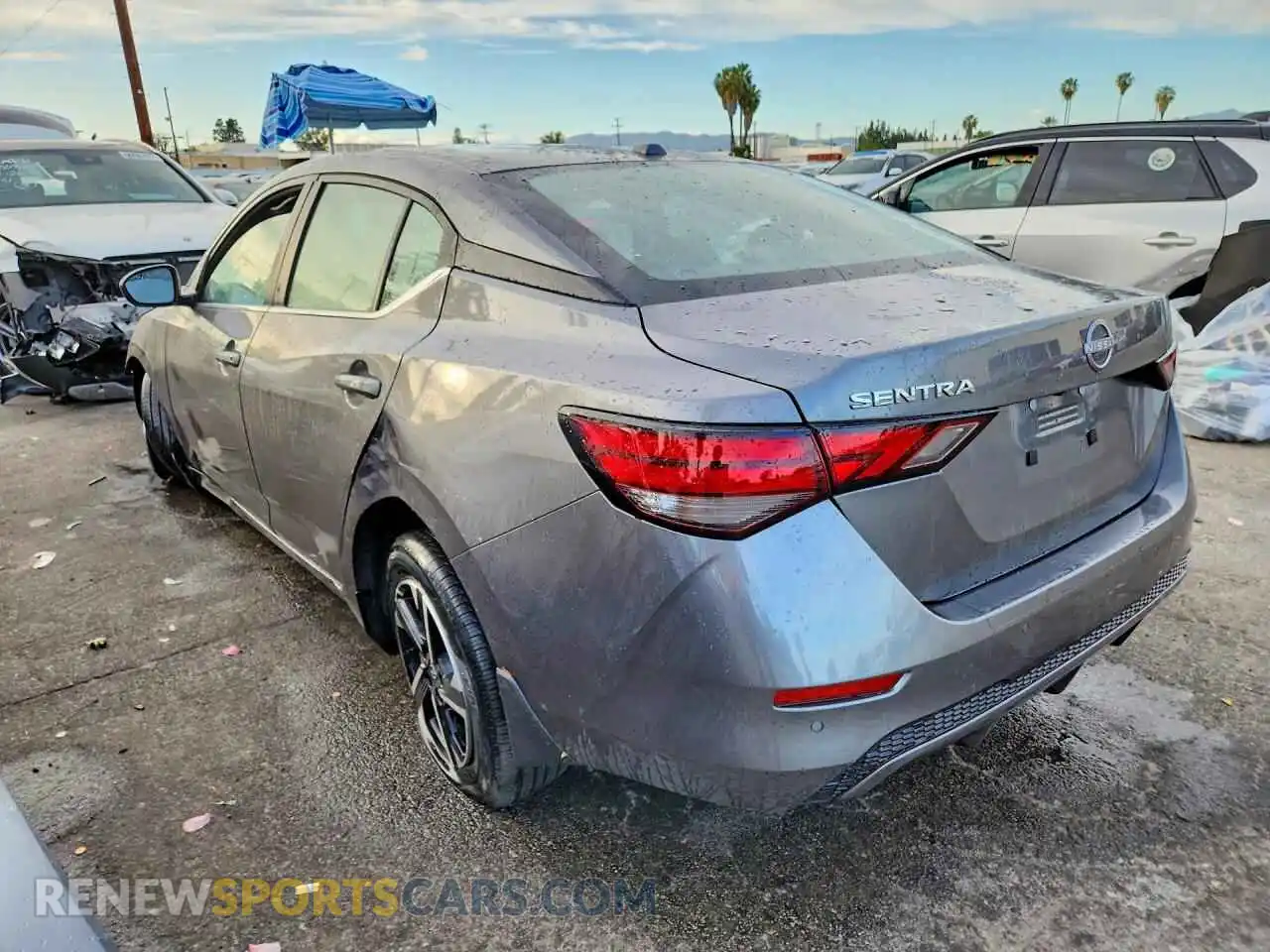2 Photograph of a damaged car 3N1AB8CV2SY412548 NISSAN SENTRA 2025