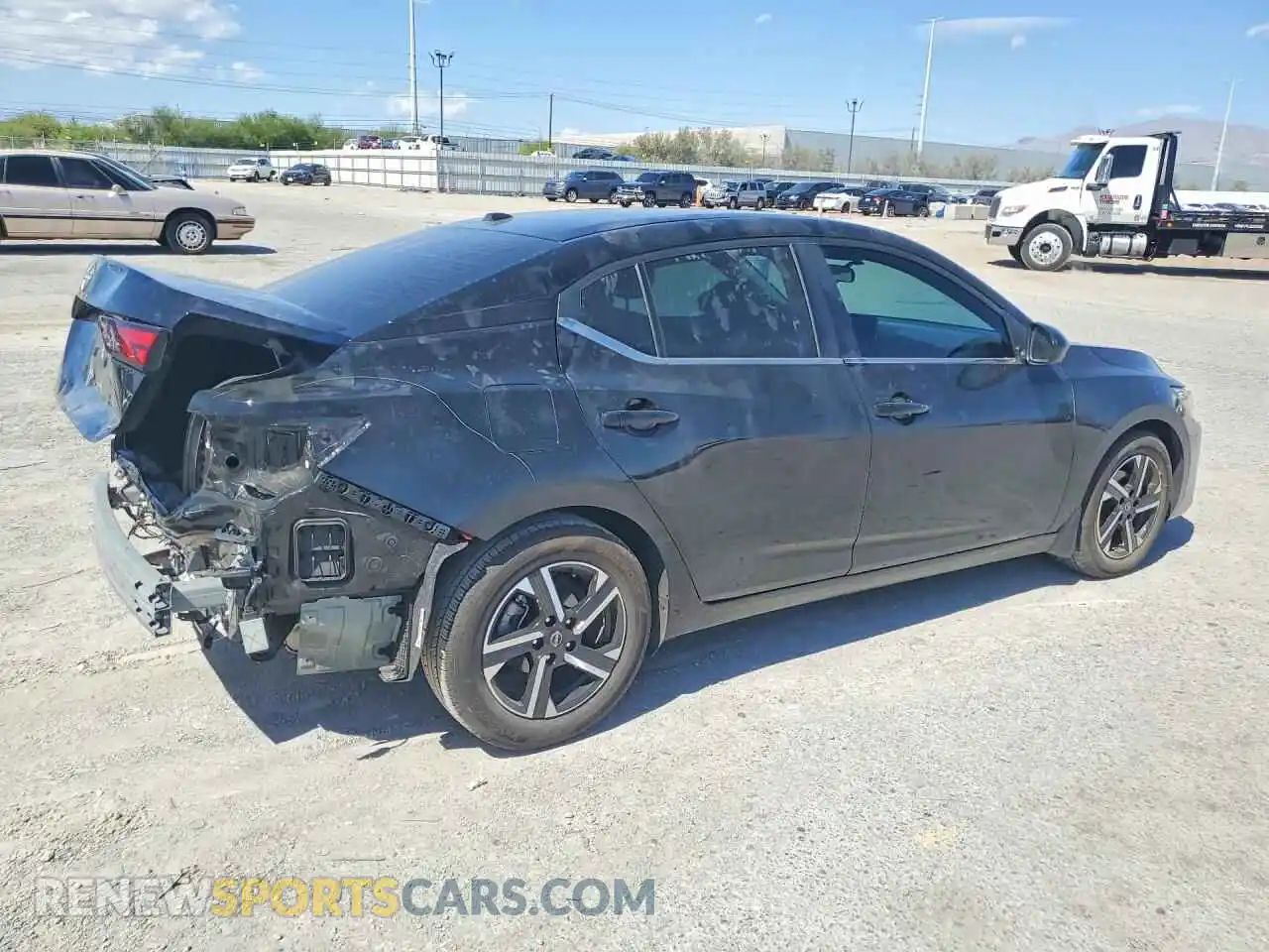3 Photograph of a damaged car 3N1AB8CV2SY416714 NISSAN SENTRA 2025