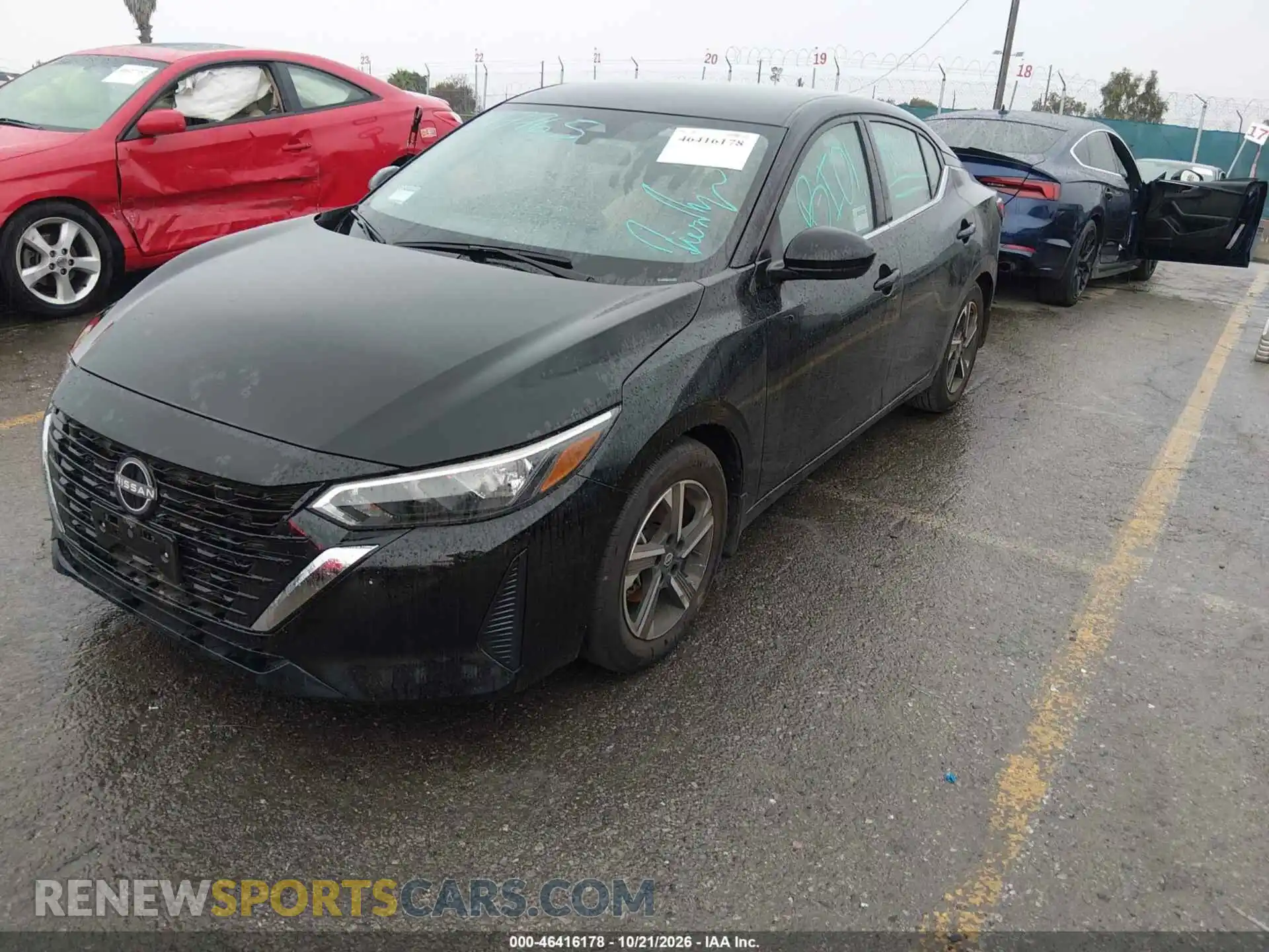 2 Photograph of a damaged car 3N1AB8CV2SY417765 NISSAN SENTRA 2025