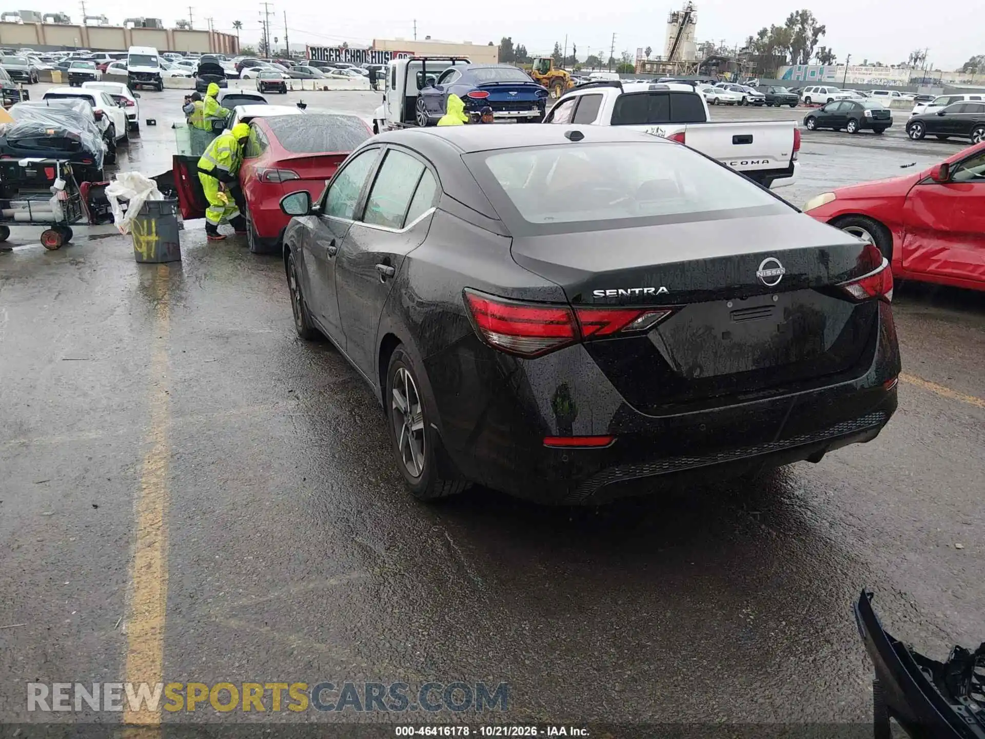 3 Photograph of a damaged car 3N1AB8CV2SY417765 NISSAN SENTRA 2025