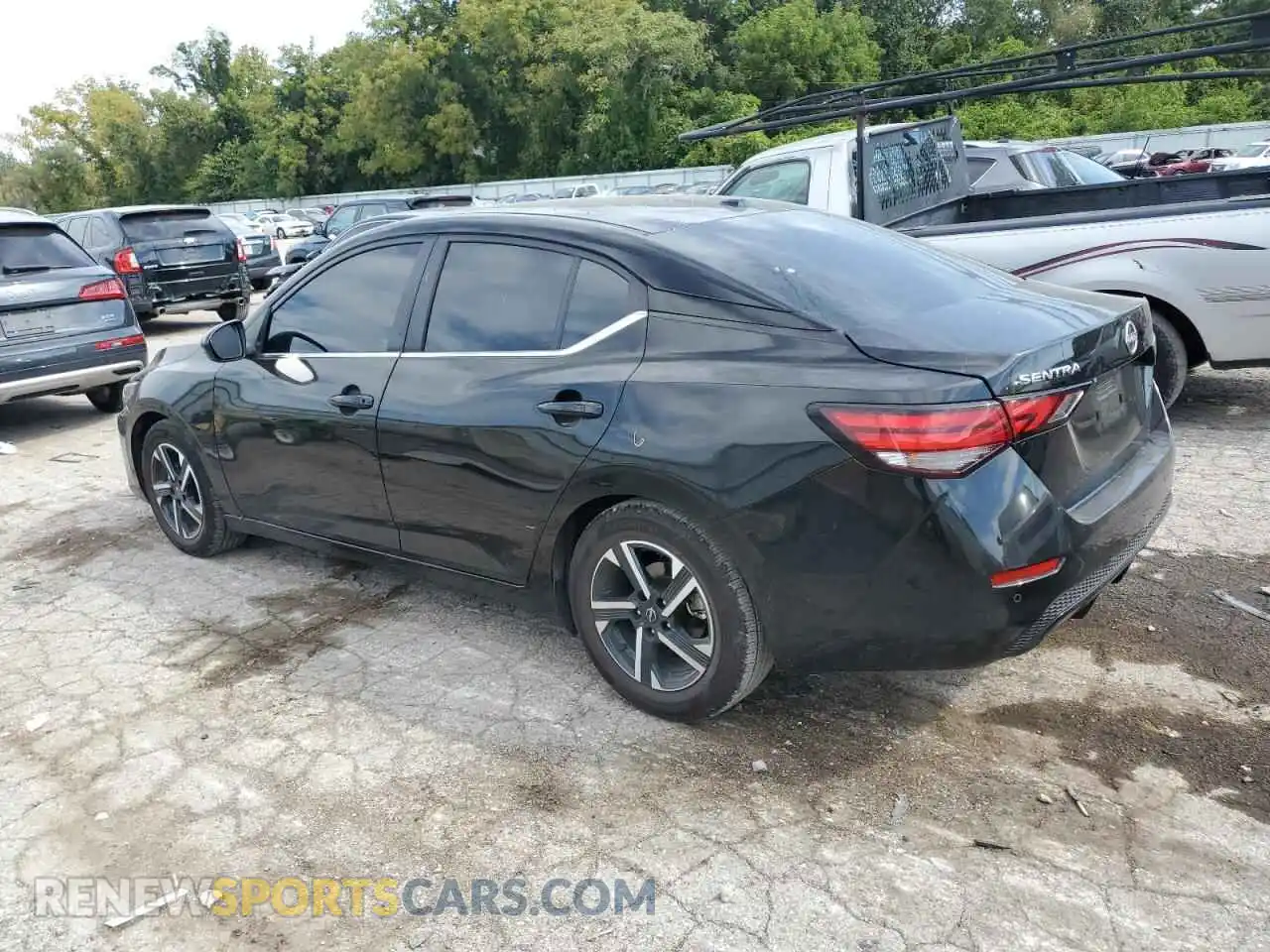 2 Photograph of a damaged car 3N1AB8CV3SY292453 NISSAN SENTRA 2025