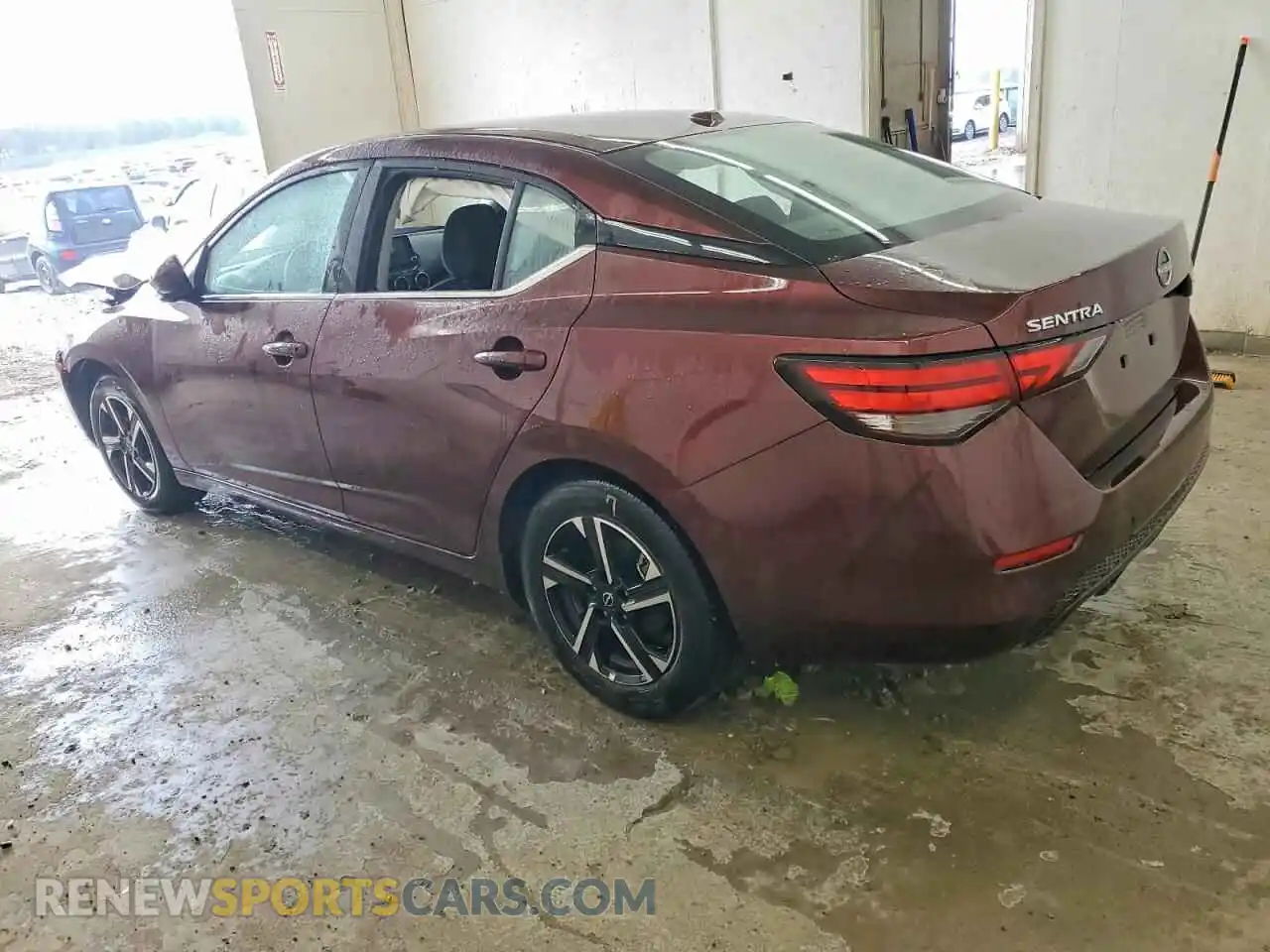 2 fotografías del automóvil dañado 3N1AB8CV3SY310451 NISSAN SENTRA 2025