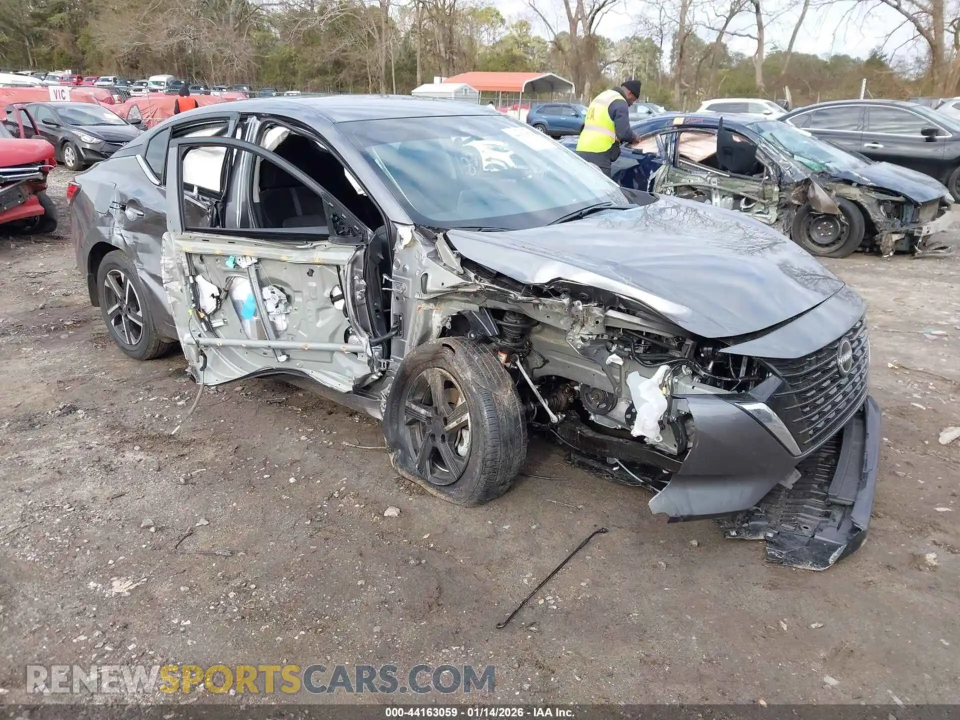 1 Photograph of a damaged car 3N1AB8CV3SY415426 NISSAN SENTRA 2025