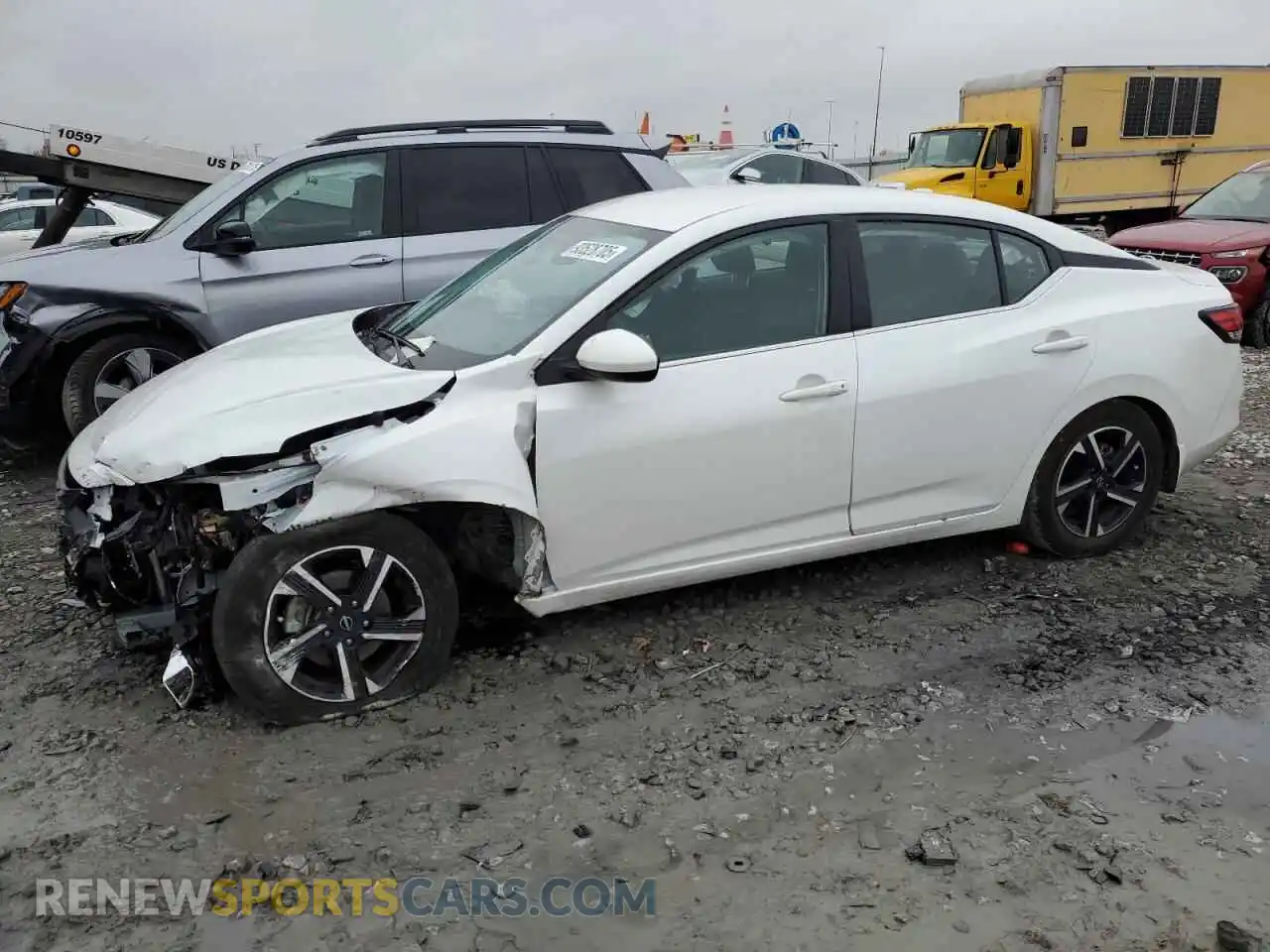 1 Photograph of a damaged car 3N1AB8CV4SY241978 NISSAN SENTRA 2025