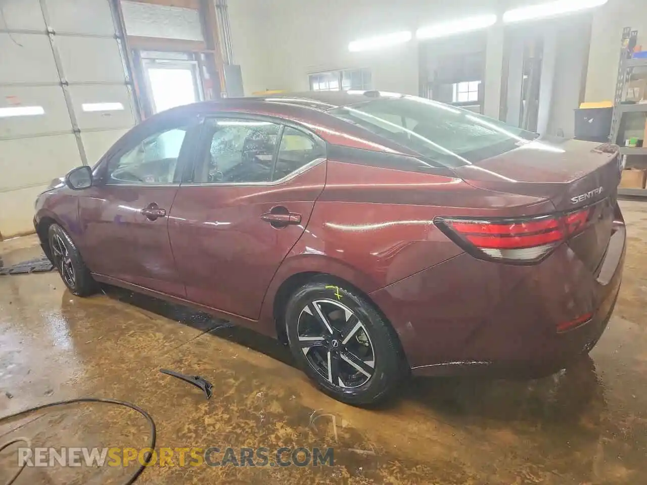 2 Photograph of a damaged car 3N1AB8CV4SY295183 NISSAN SENTRA 2025