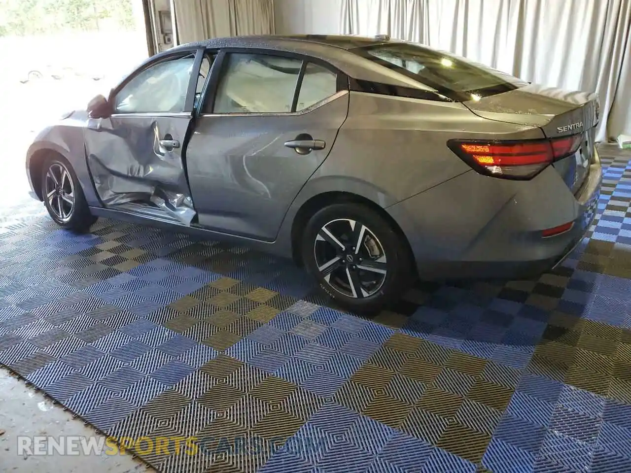2 Photograph of a damaged car 3N1AB8CV4SY329901 NISSAN SENTRA 2025