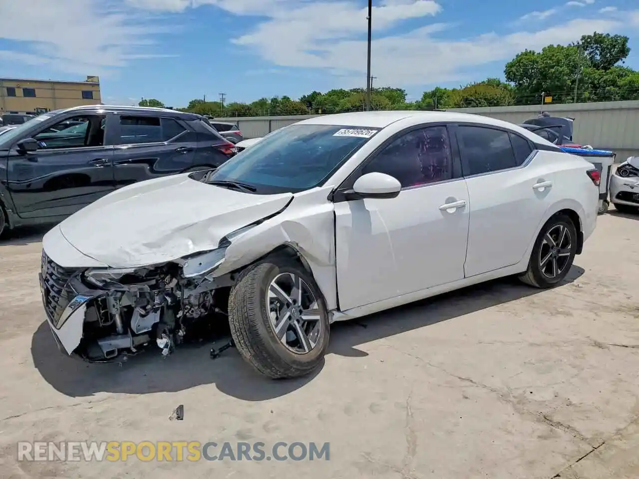 1 fotografías del automóvil dañado 3N1AB8CV4SY404841 NISSAN SENTRA 2025