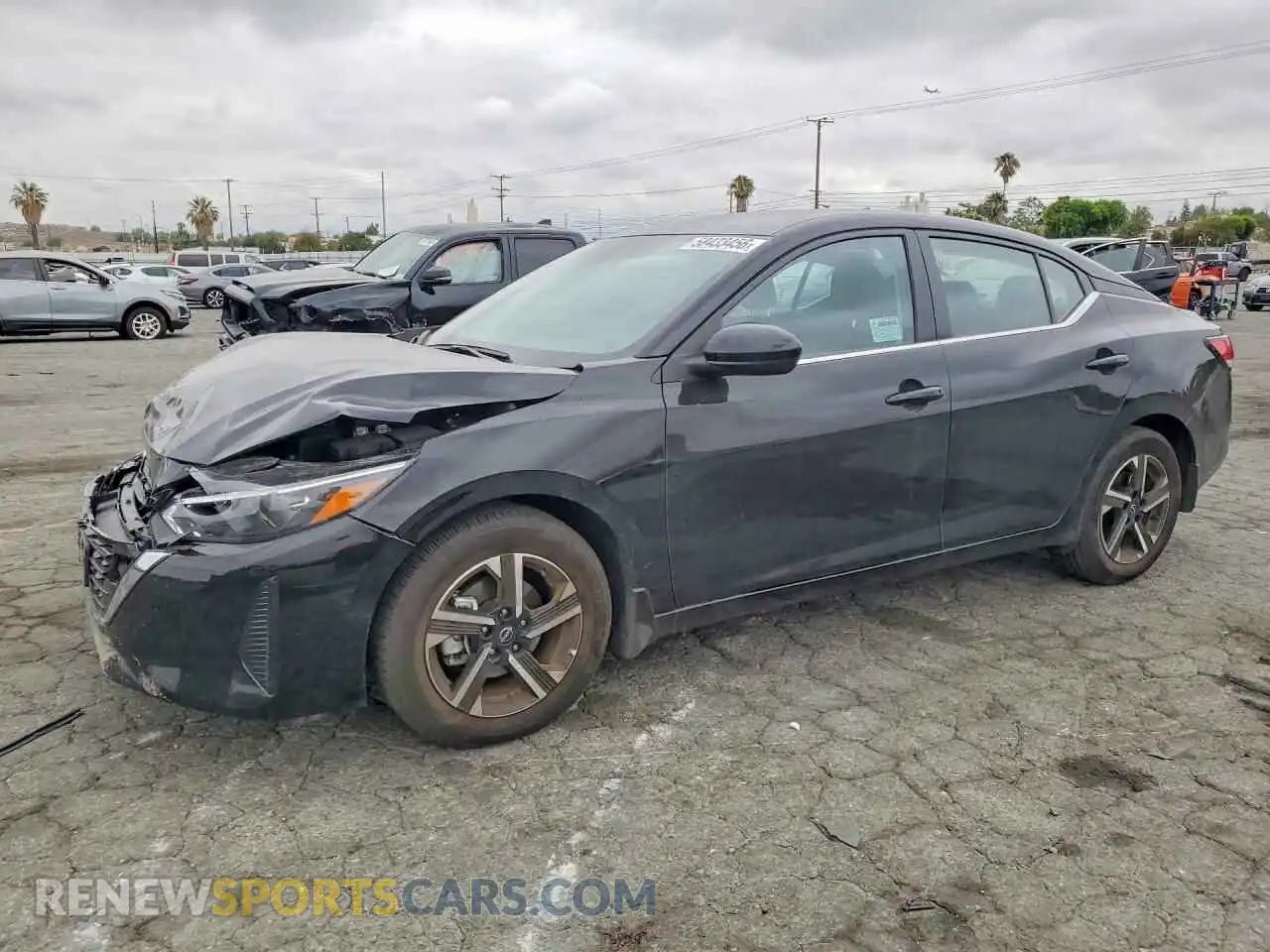 1 Photograph of a damaged car 3N1AB8CV4SY413569 NISSAN SENTRA 2025