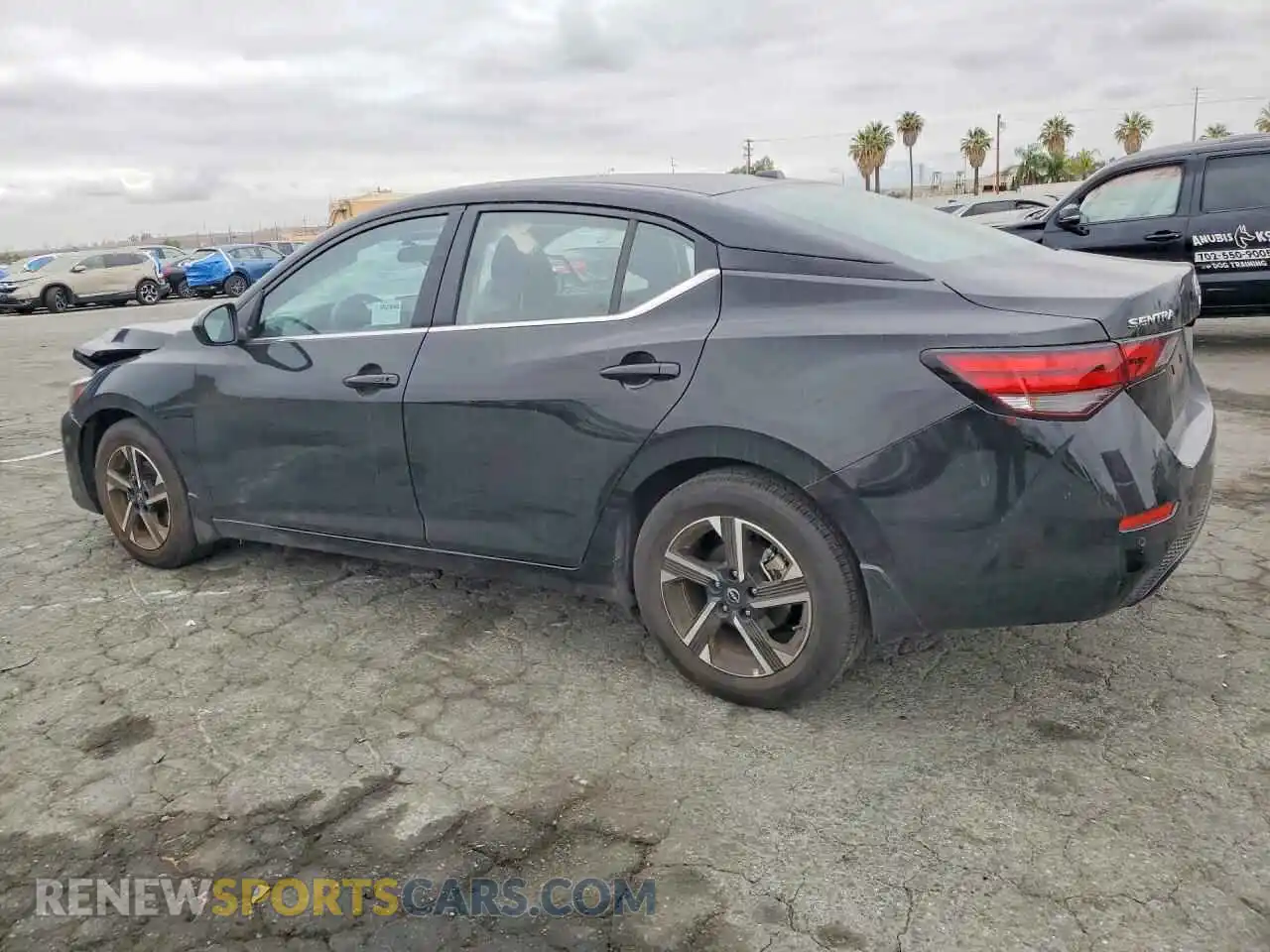2 Photograph of a damaged car 3N1AB8CV4SY413569 NISSAN SENTRA 2025