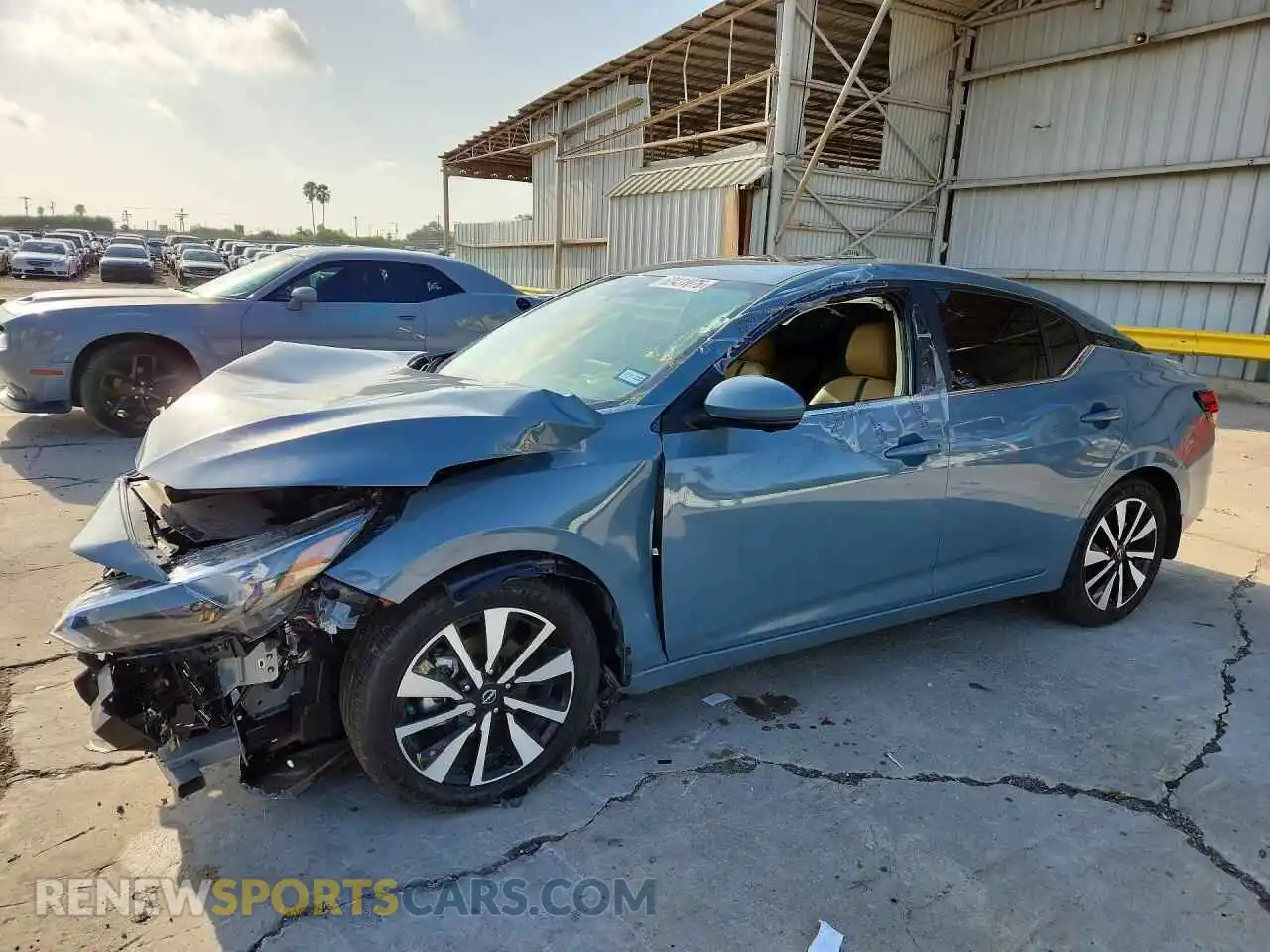 1 Photograph of a damaged car 3N1AB8CV4SY416830 NISSAN SENTRA 2025