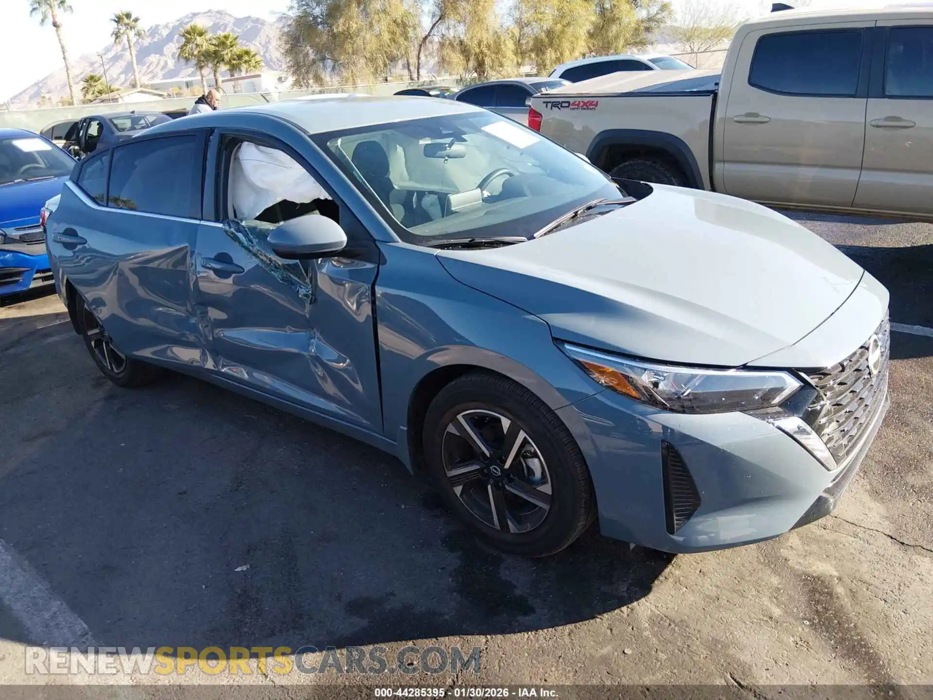 1 Photograph of a damaged car 3N1AB8CV4SY418710 NISSAN SENTRA 2025