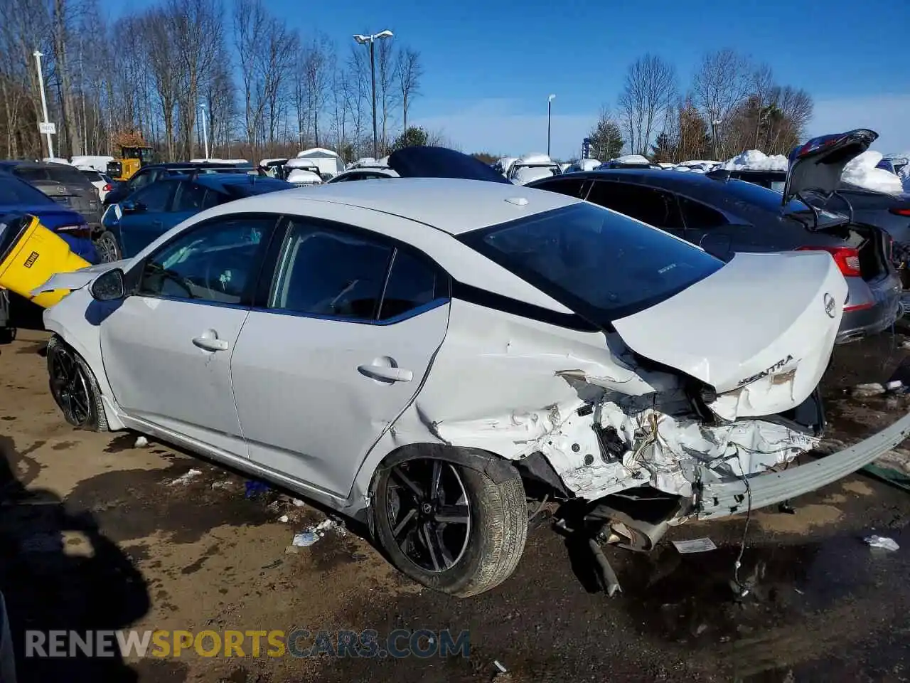 2 Photograph of a damaged car 3N1AB8CV5SY239138 NISSAN SENTRA 2025