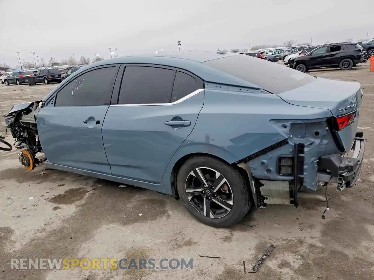 2 Photograph of a damaged car 3N1AB8CV6SY227290 NISSAN SENTRA 2025