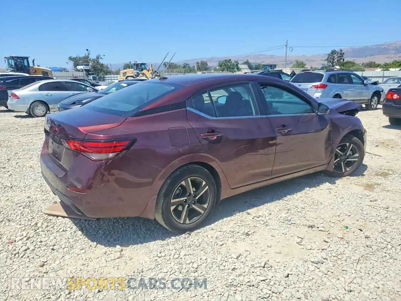 3 Photograph of a damaged car 3N1AB8CV6SY338096 NISSAN SENTRA 2025