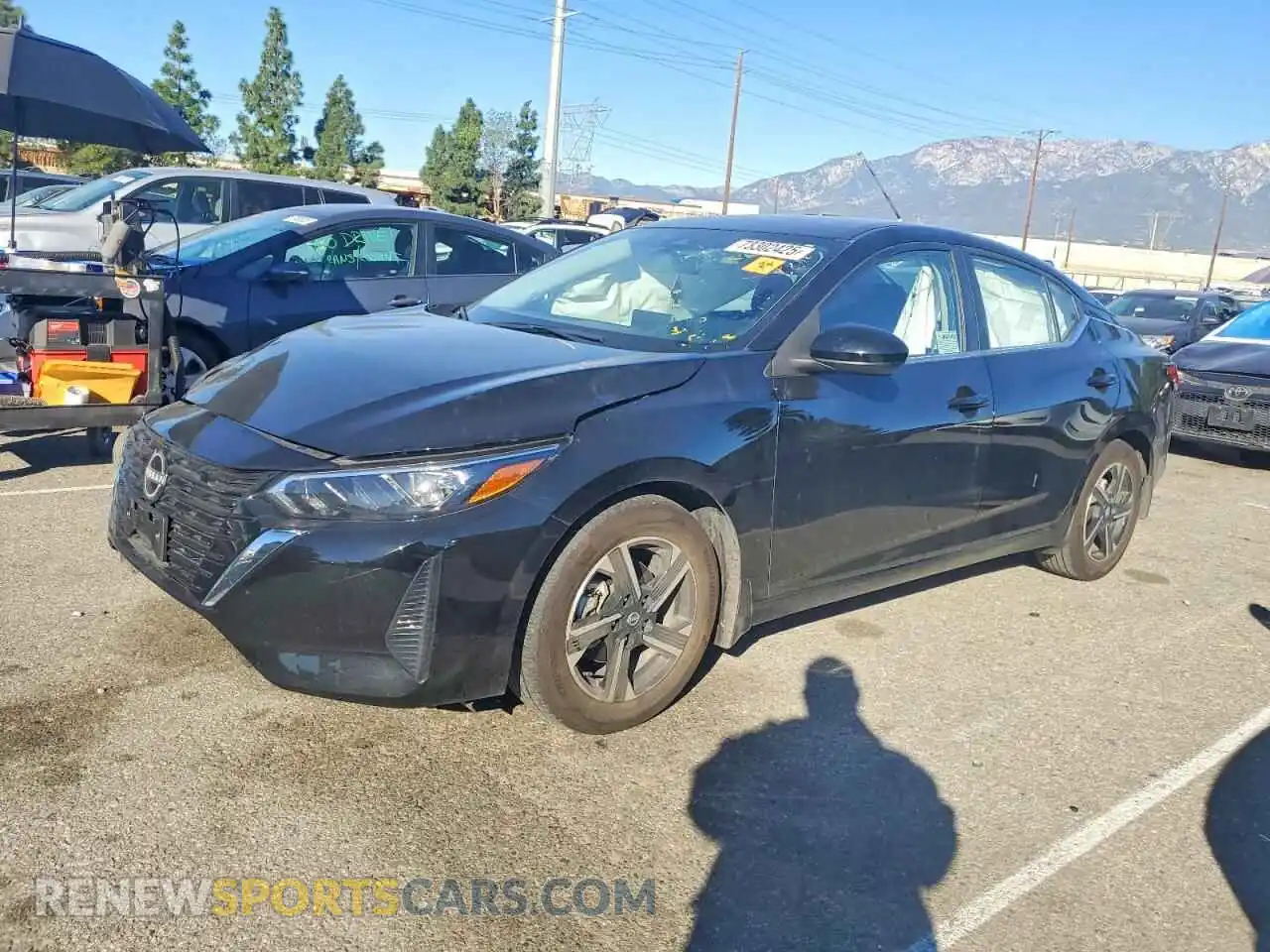 1 Photograph of a damaged car 3N1AB8CV6SY351818 NISSAN SENTRA 2025