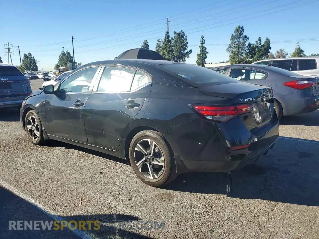 2 Photograph of a damaged car 3N1AB8CV6SY351818 NISSAN SENTRA 2025