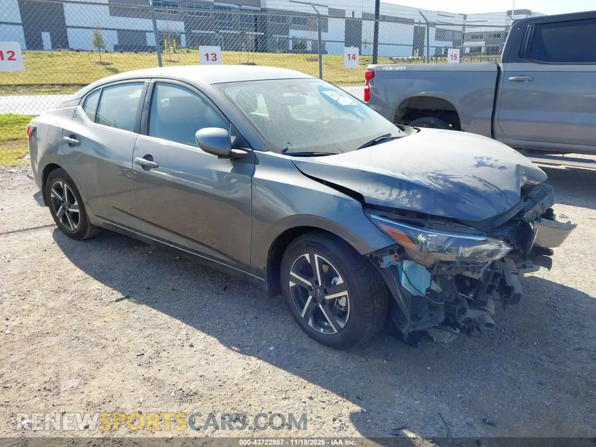 1 fotografías del automóvil dañado 3N1AB8CV6SY410821 NISSAN SENTRA 2025